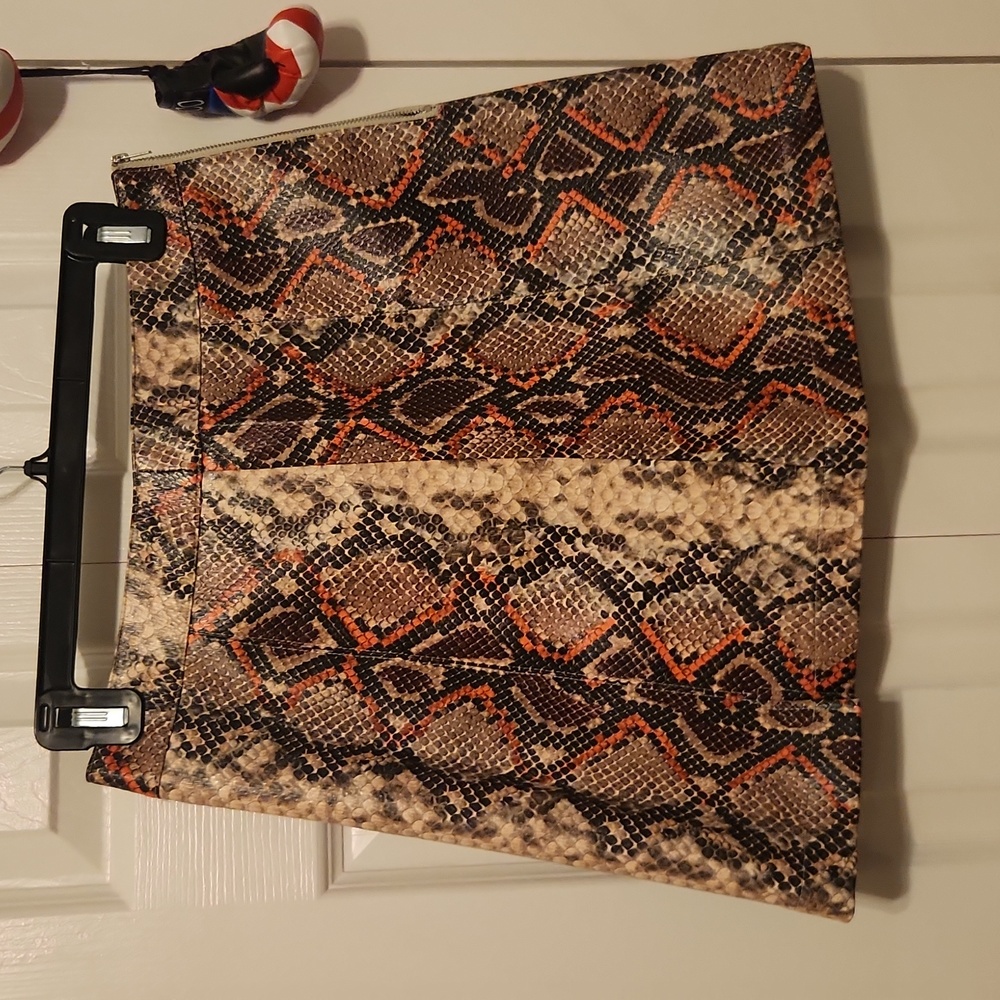 Alya Python Mini Skirt - image 4